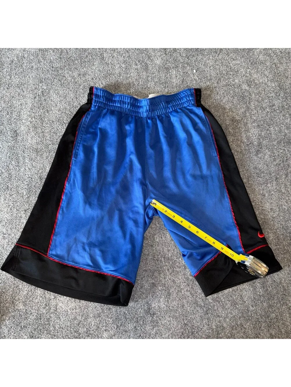 Nike Multicolor Baggy Hoop Shorts Mens MD Vtg y2k 90s Rare